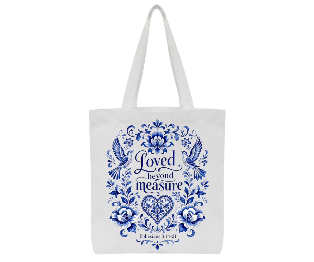 Talavera Canvas Tote Bag – Handcrafted Daily Carry