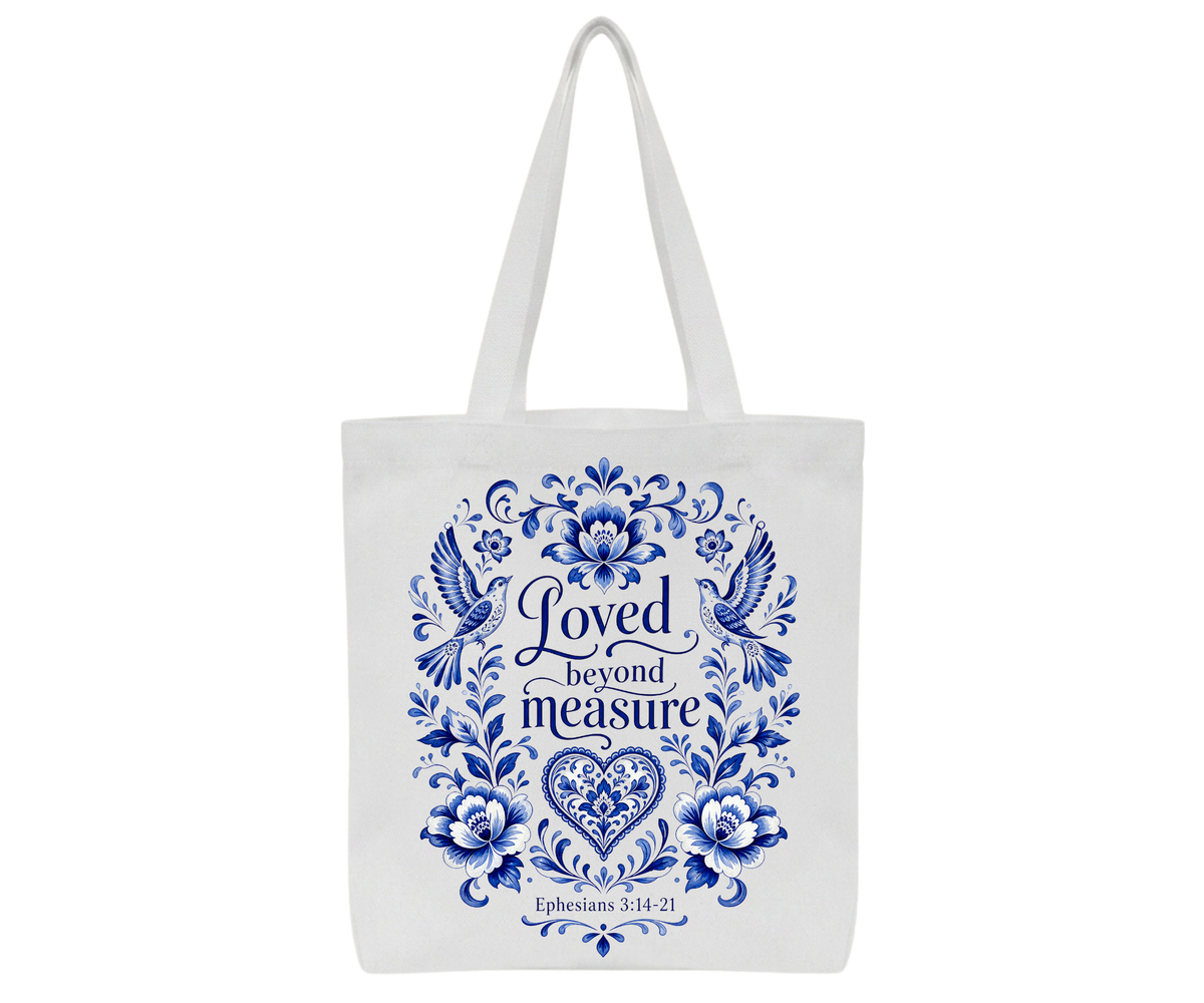 Talavera Canvas Tote Bag – Handcrafted Daily Carry
