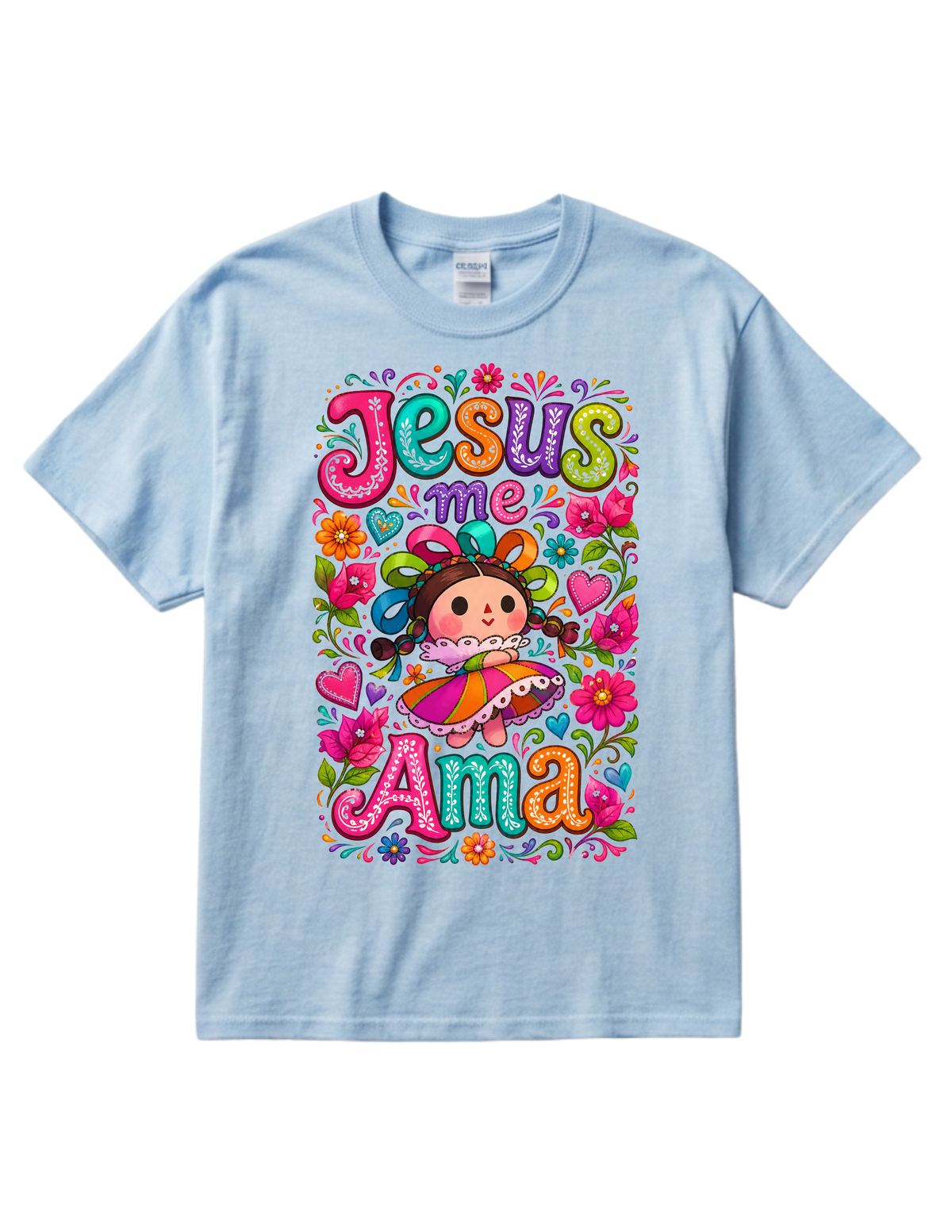 "Jesus Me Ama" Cotton T-Shirt