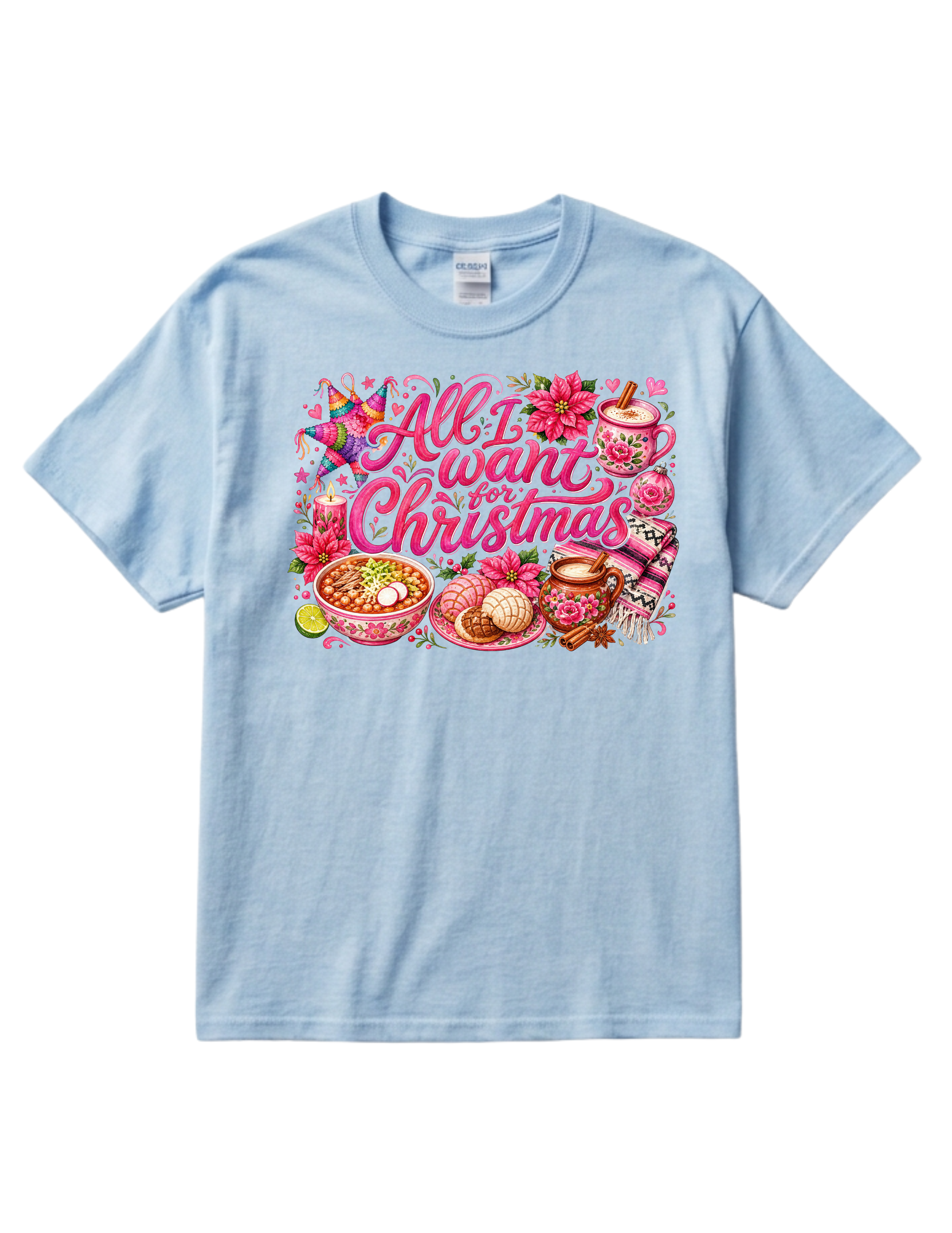 "All I Want for Christmas" Cotton T-shirt