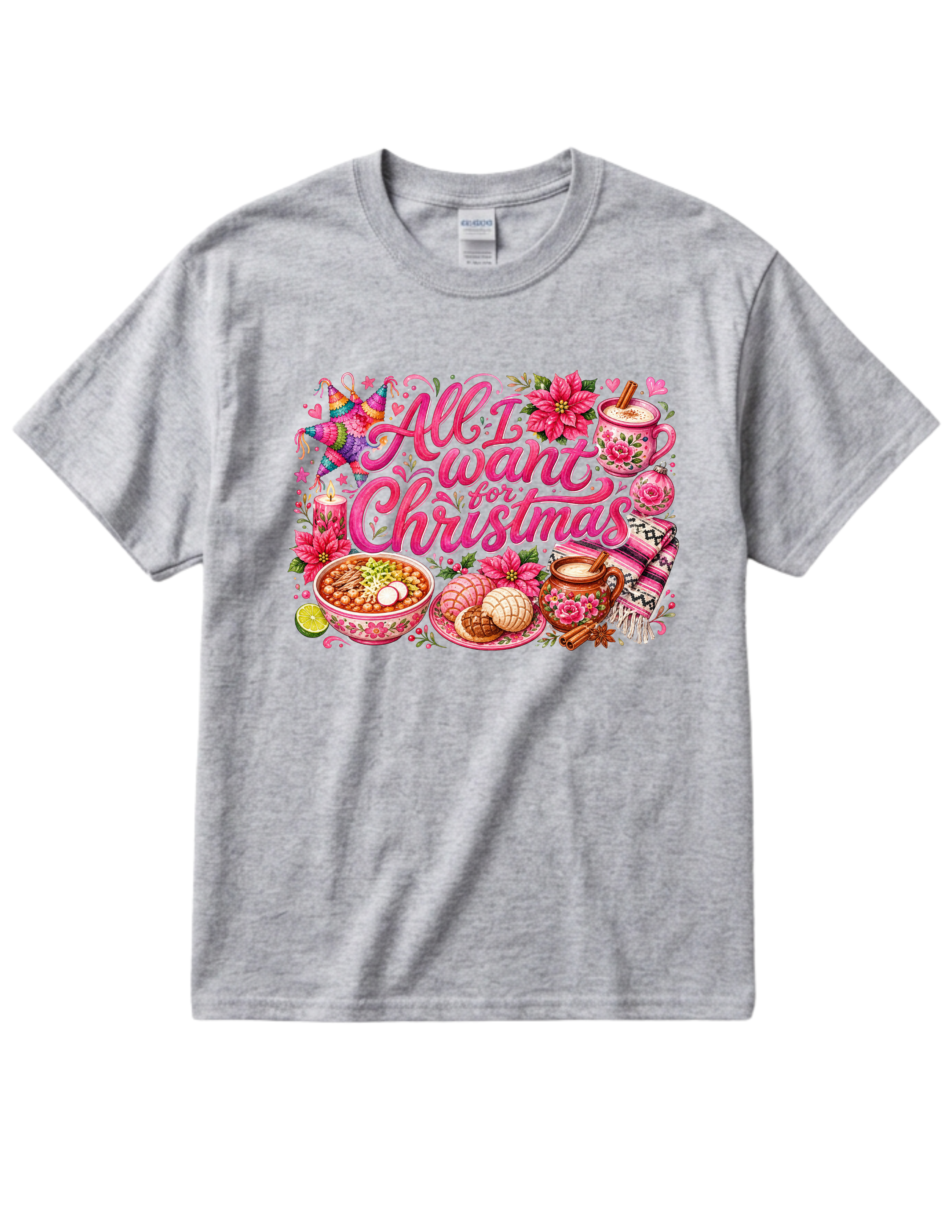 "All I Want for Christmas" Cotton T-shirt