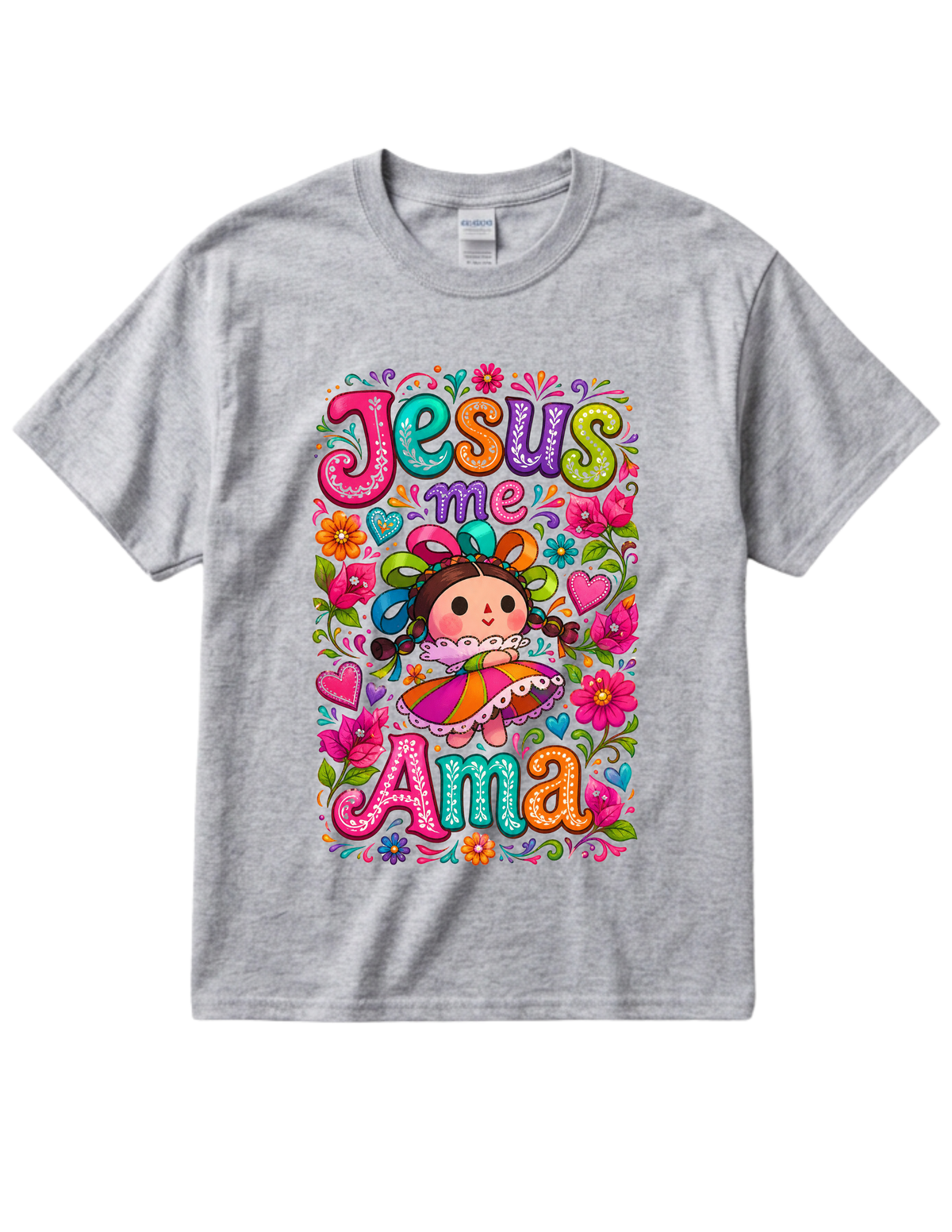 "Jesus Me Ama" Cotton T-Shirt