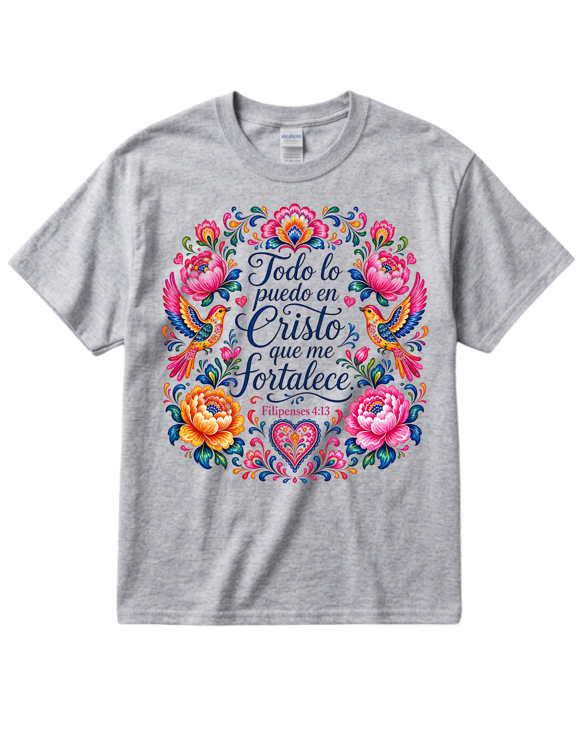 "Filipenses 4:13" Cotton Tshirt