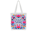Colorful Canvas Tote Bag – Handcrafted Daily Carry