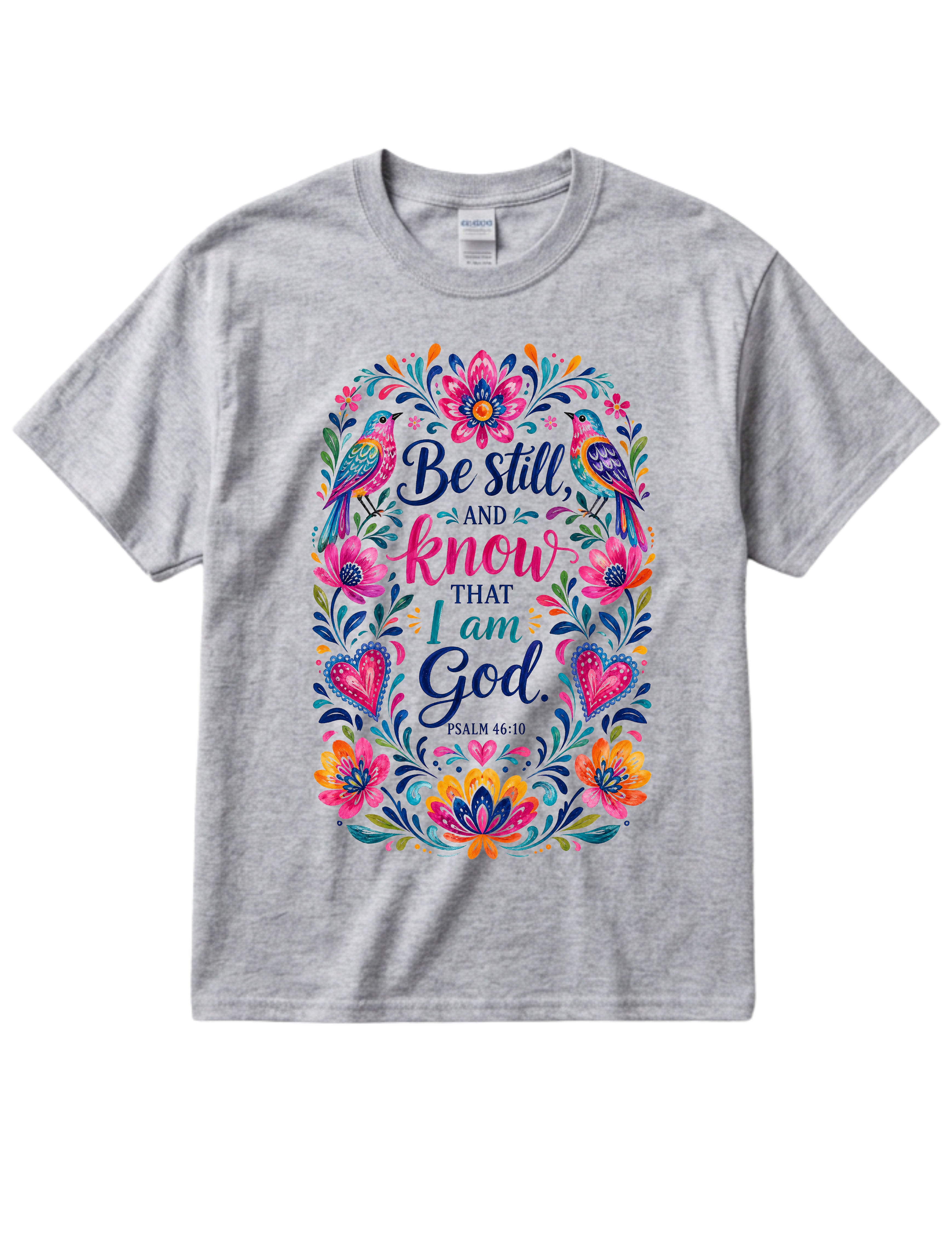 "Be Still" Cotton T-shirt