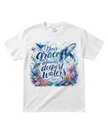 "Your Grace Abounds in Deepest Waters" Cotton T-Shirt
