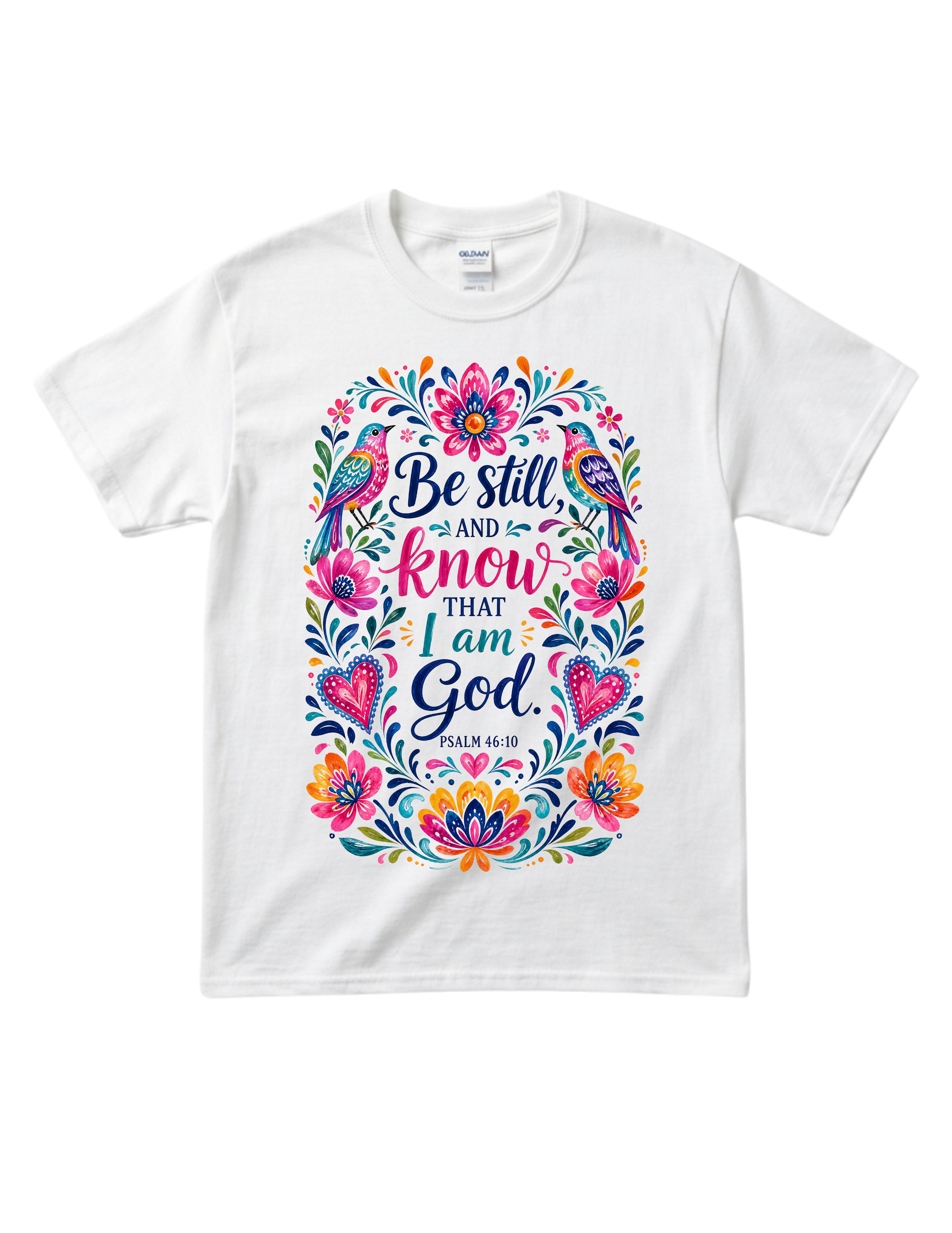 "Be Still" Cotton T-shirt