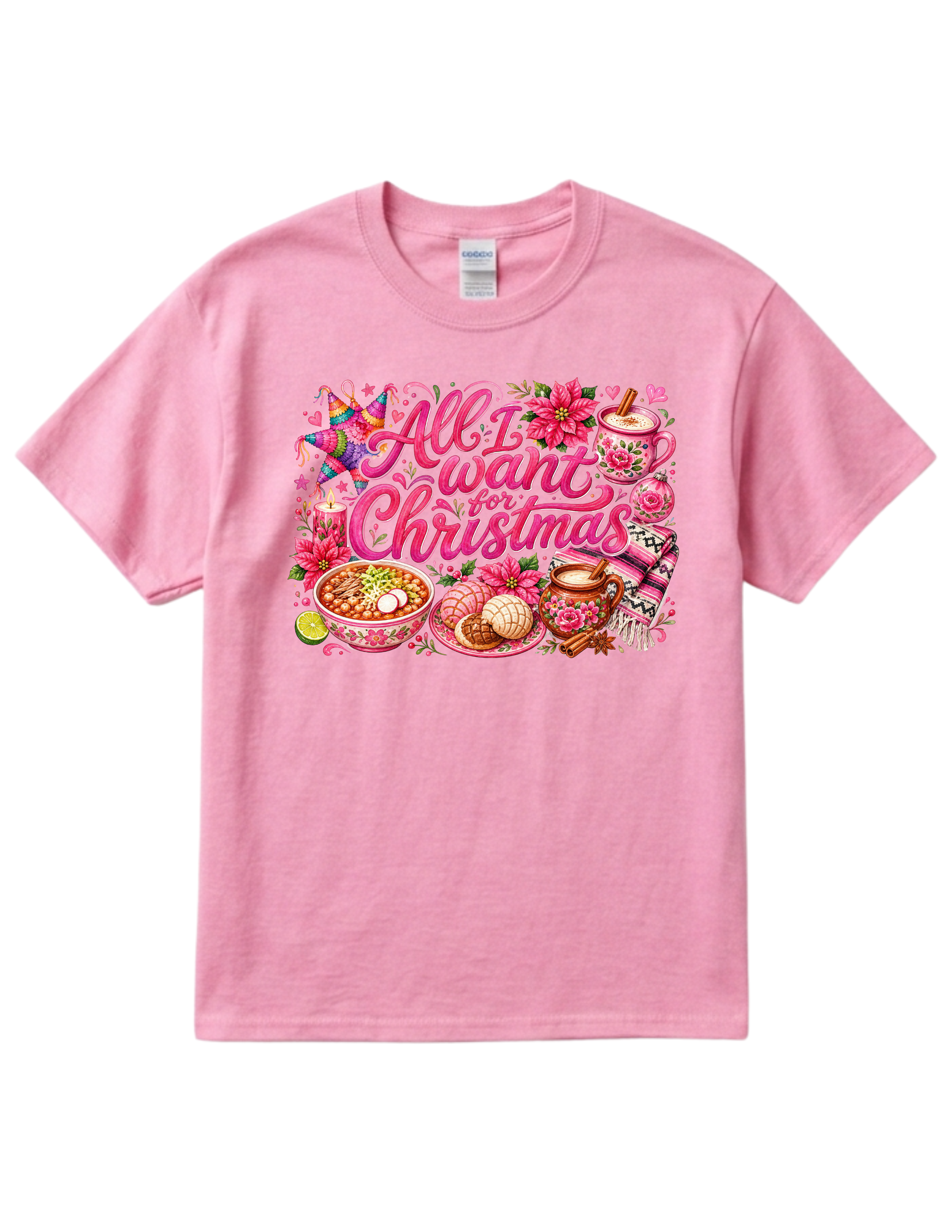 "All I Want for Christmas" Cotton T-shirt