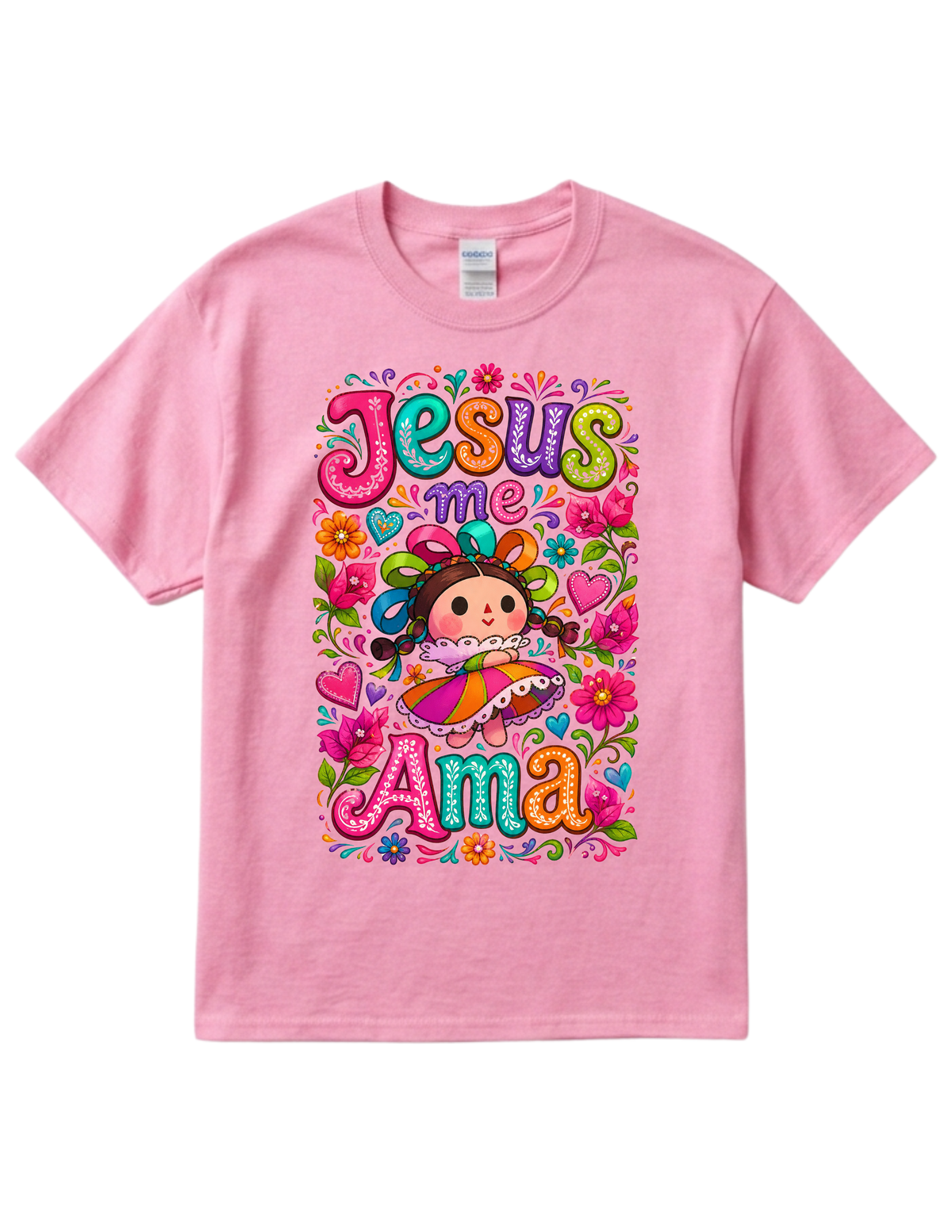 "Jesus Me Ama" Cotton T-Shirt