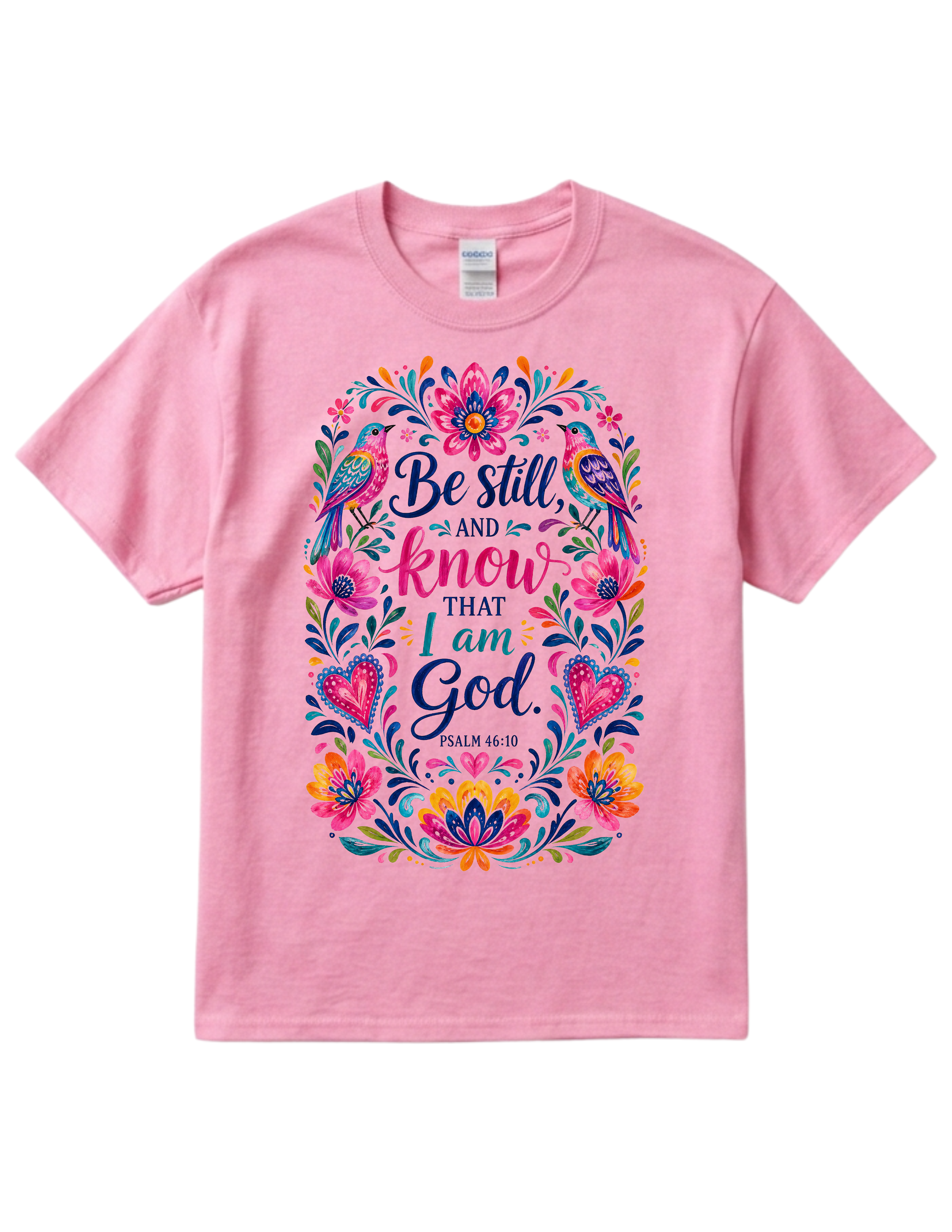 "Be Still" Cotton T-shirt