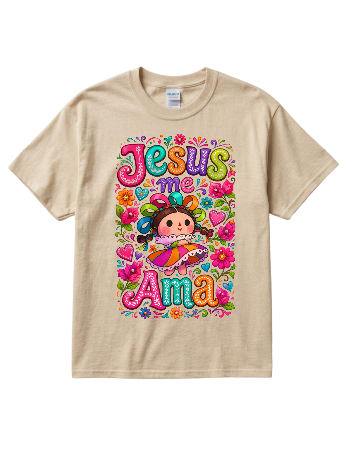 "Jesus Me Ama" Cotton T-Shirt