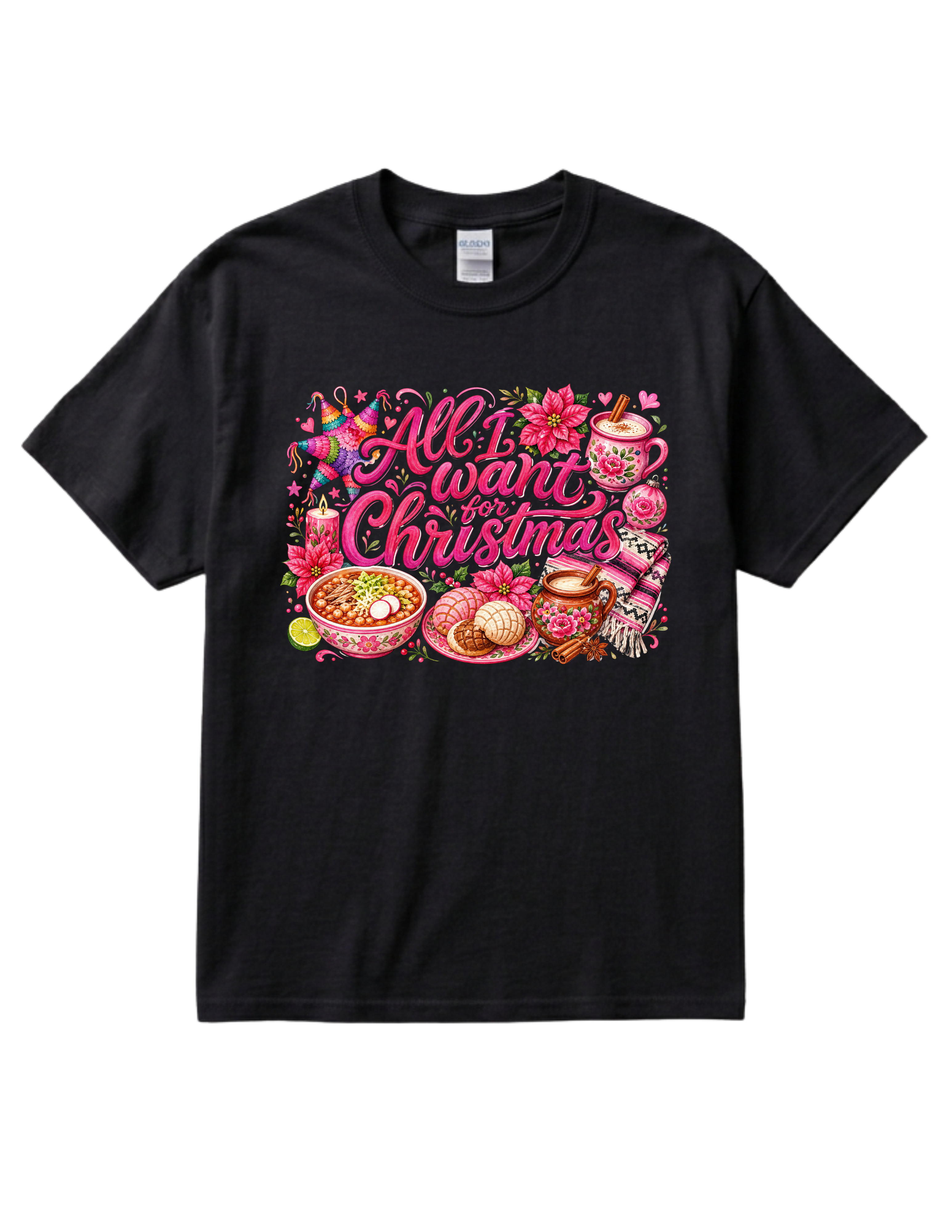 "All I Want for Christmas" Cotton T-shirt