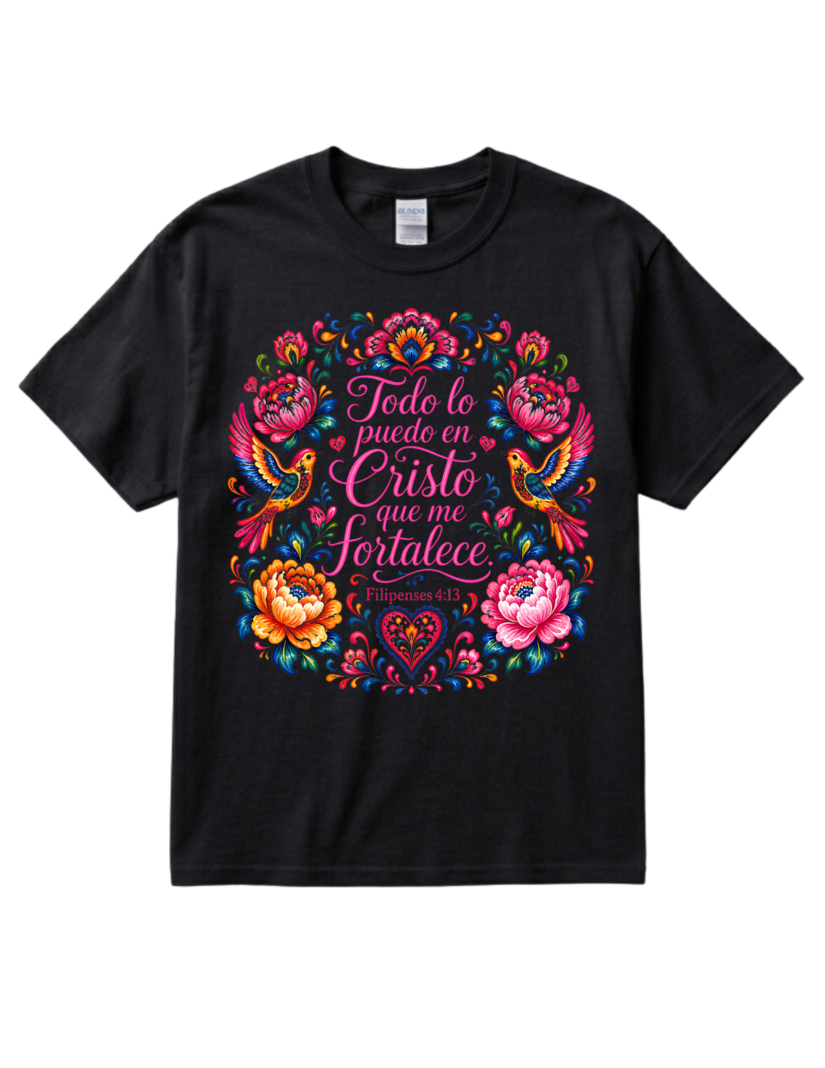"Filipenses 4:13" Cotton Tshirt
