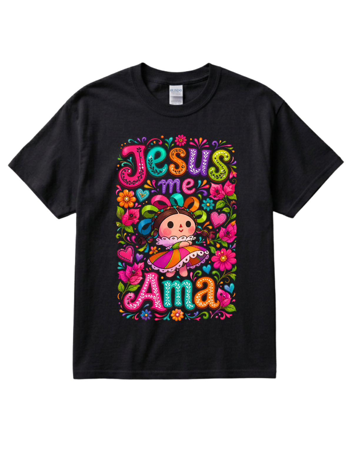 "Jesus Me Ama" Cotton T-Shirt