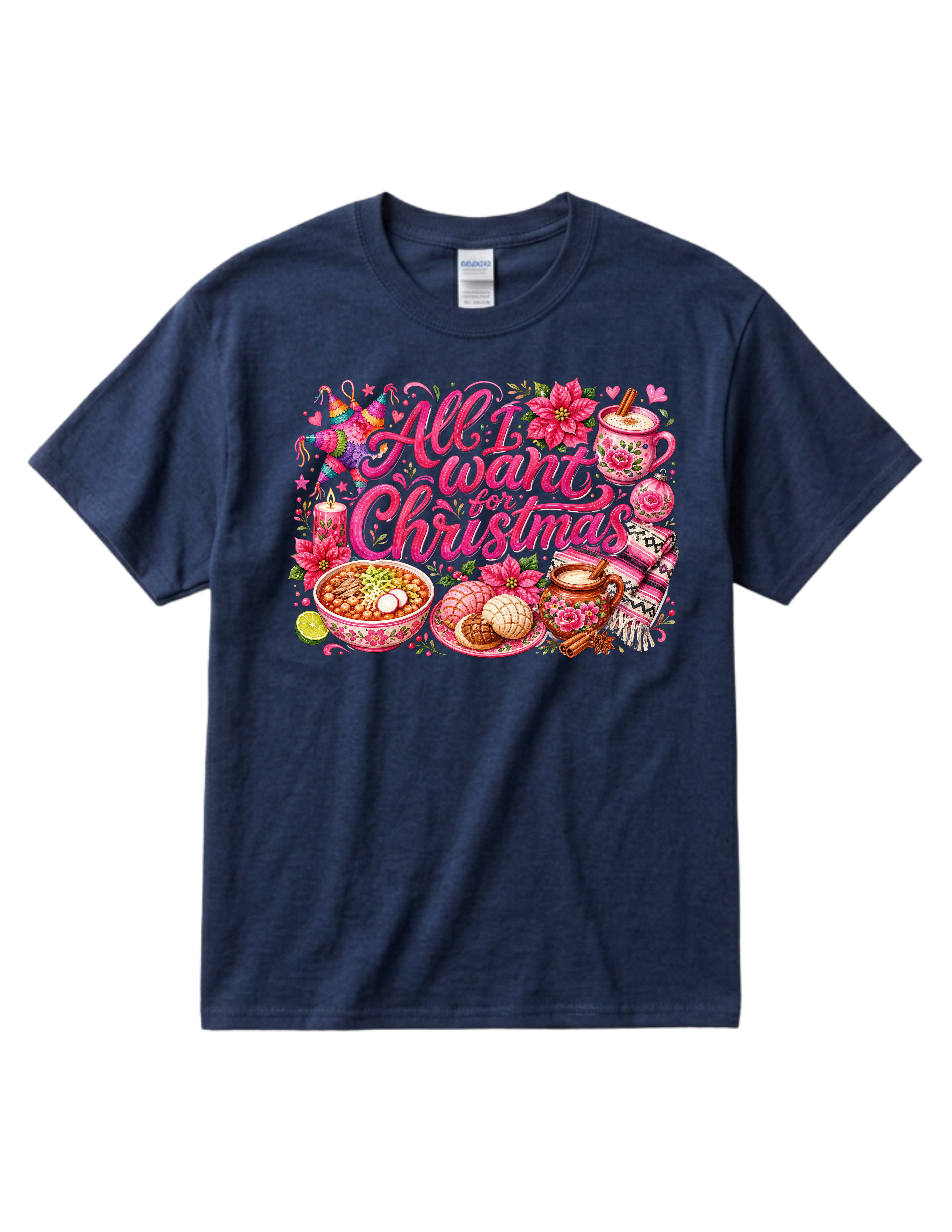 "All I Want for Christmas" Cotton T-shirt