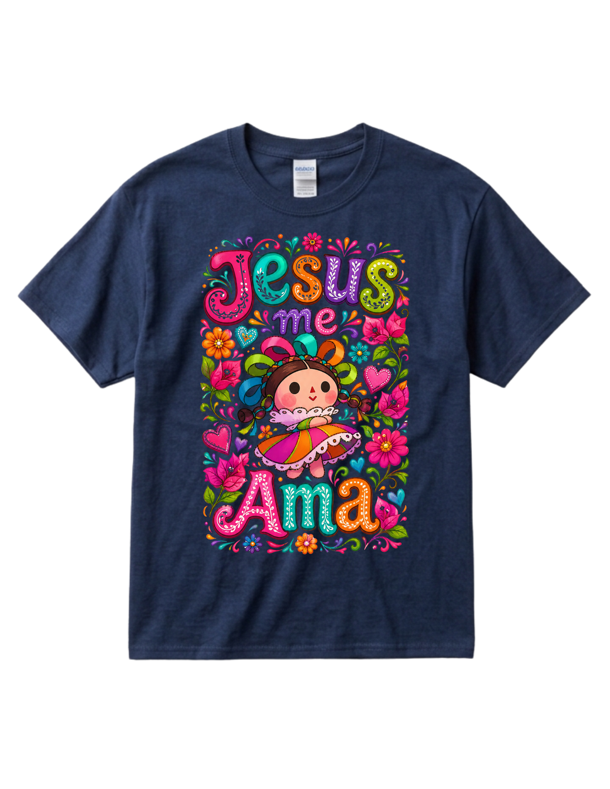 "Jesus Me Ama" Cotton T-Shirt