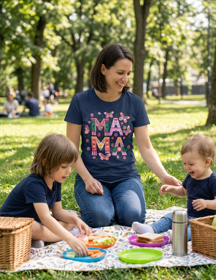 "MAMA" Cotton T-Shirt